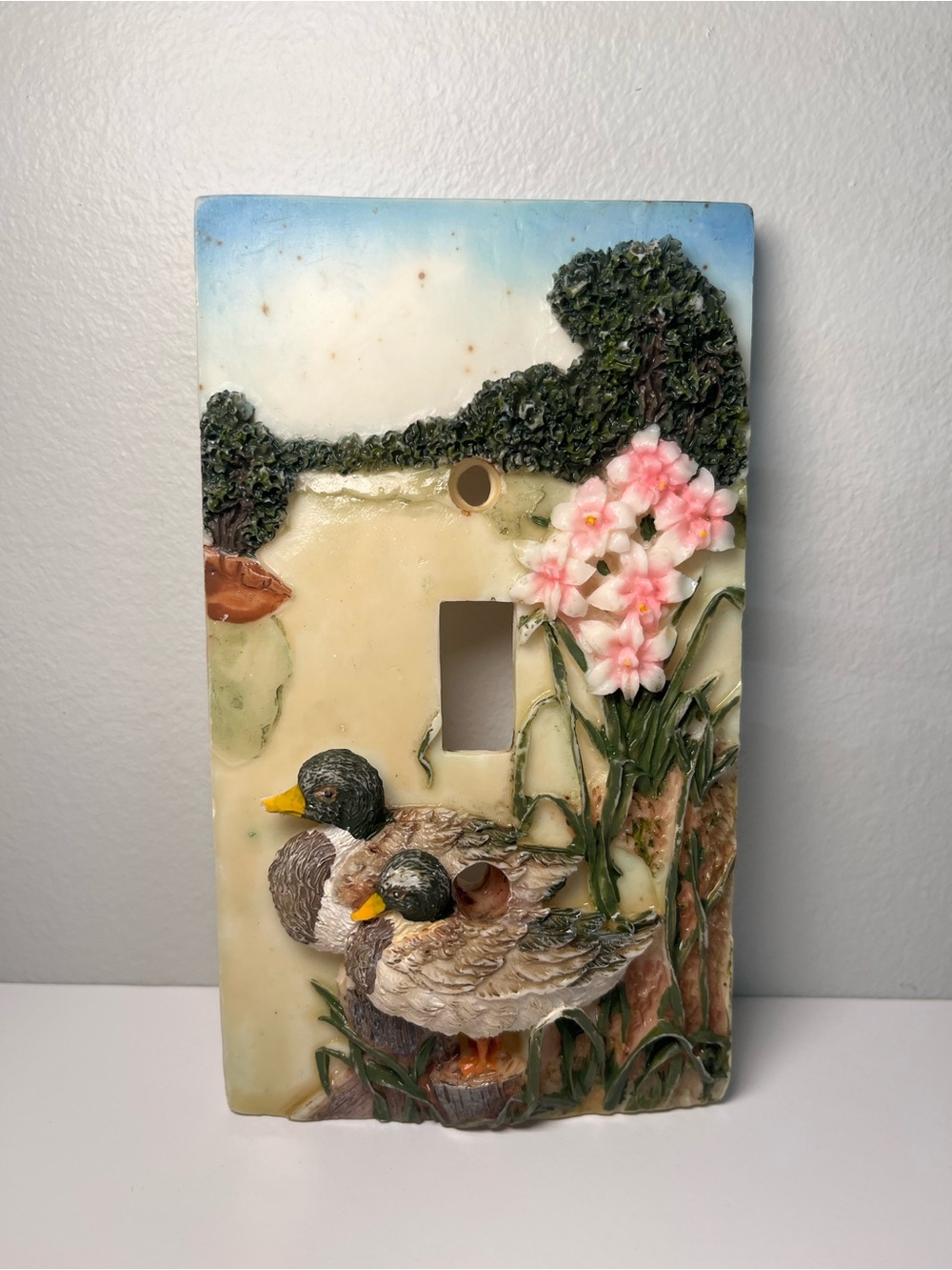 Vintage Mallard Duck Light Switch Cover | Cabin & Cottage Wall Decor 80’s 90’s